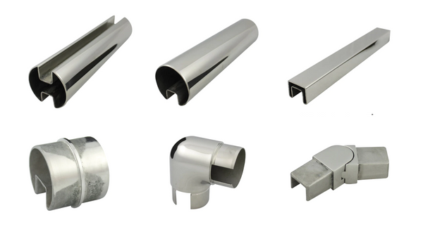 Slotted Stainless Steel Tube & Fittings