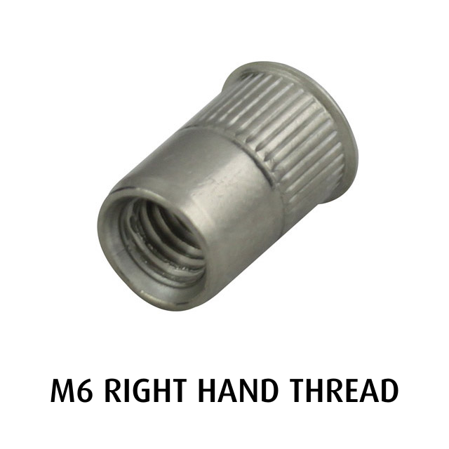 Rivet Nut M6 (Right Hand Thread)