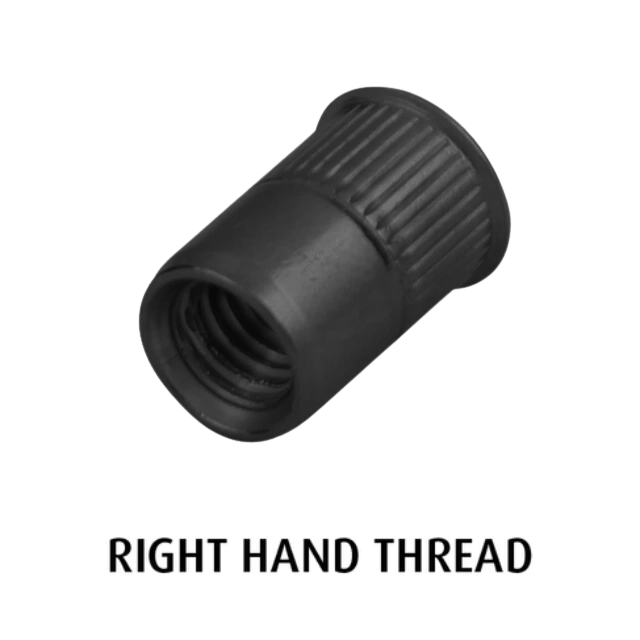 Rivet Nut M6 BLACK (Right Hand Thread)