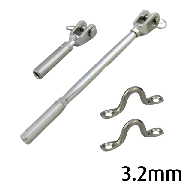 Swageless Stainless Wire Balustrading Kit XB