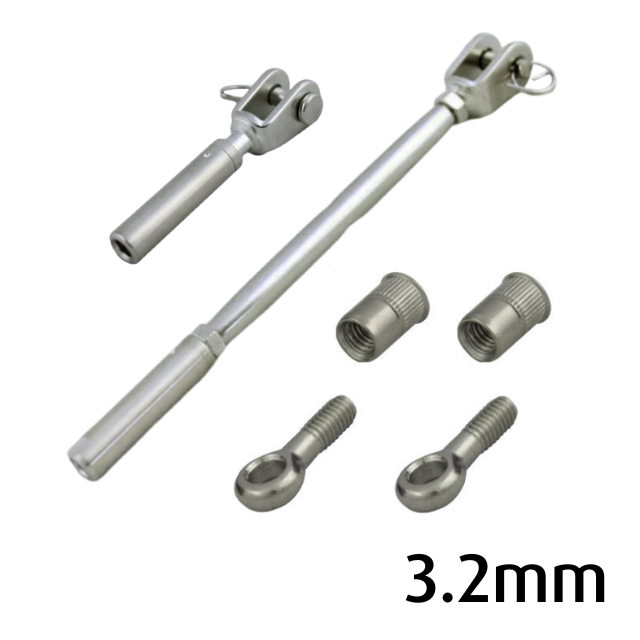 Swageless Stainless Wire Balustrading Kit XC