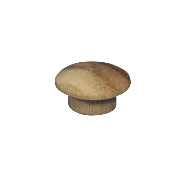9.5mm (3/8 inch) Timber Cover Buttons (Vic Ash)