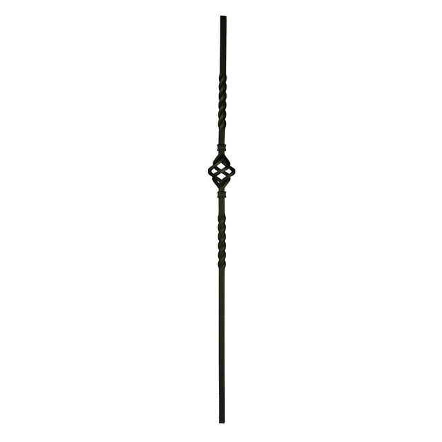 16mm square Single Cage Metal Balusters