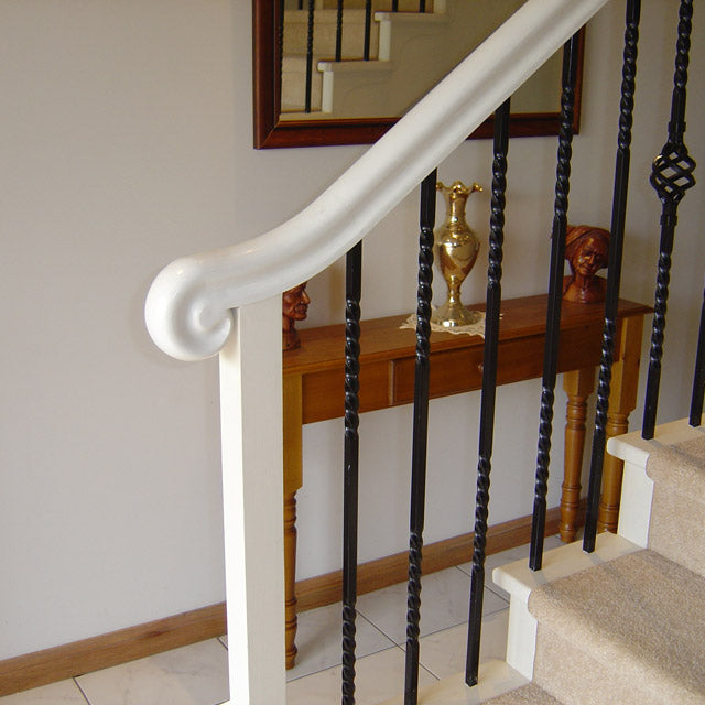 Heritage Handrail - End Scroll (Vic Ash)