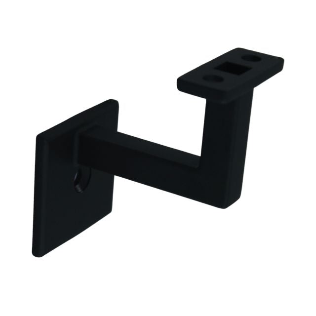 63mm Square Budget Handrail Bracket (Black)