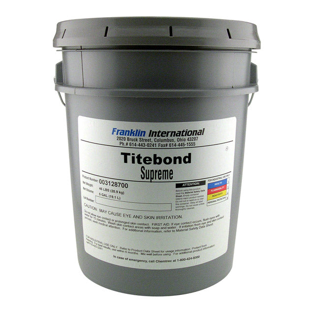 Titebond Supreme Wood Glue - 19 litre Drum