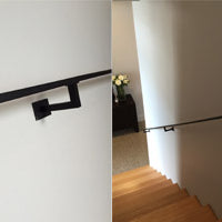 Stainless Steel Handrail Painted Black