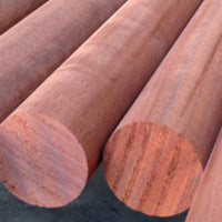 43mm Round Wall Rail in Jarrah