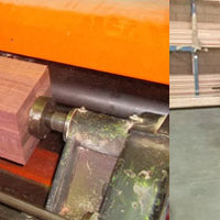Turned Dining Table Legs In Jarrah