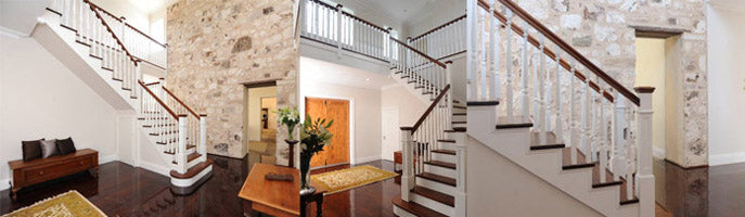 Prestige Stair Posts Put To Great Effect
