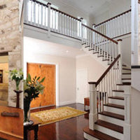 Prestige Stair Posts Put To Great Effect