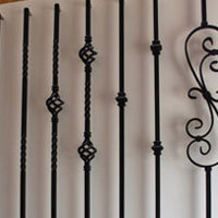 Wrought Iron Balusters In 16mm Square and Round