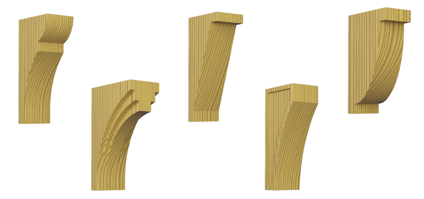 Modern Timber Corbels: We're Expanding our Range