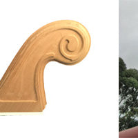 New Gooseneck Roof Finial