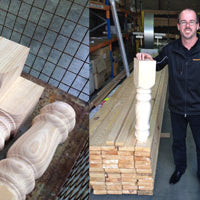 Turned Billiard Table Legs