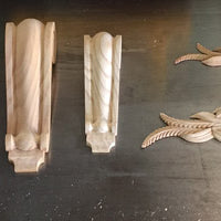 6 New Wooden Corbels and Carvings Added