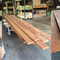 Hardwood Handrails For Exterior Use