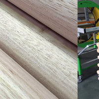 Finger Jointed Hardwood Round Handrail