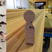 Keyhole Wooden Handrail