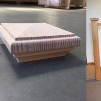 Pyramid Post Caps For Stair Newels