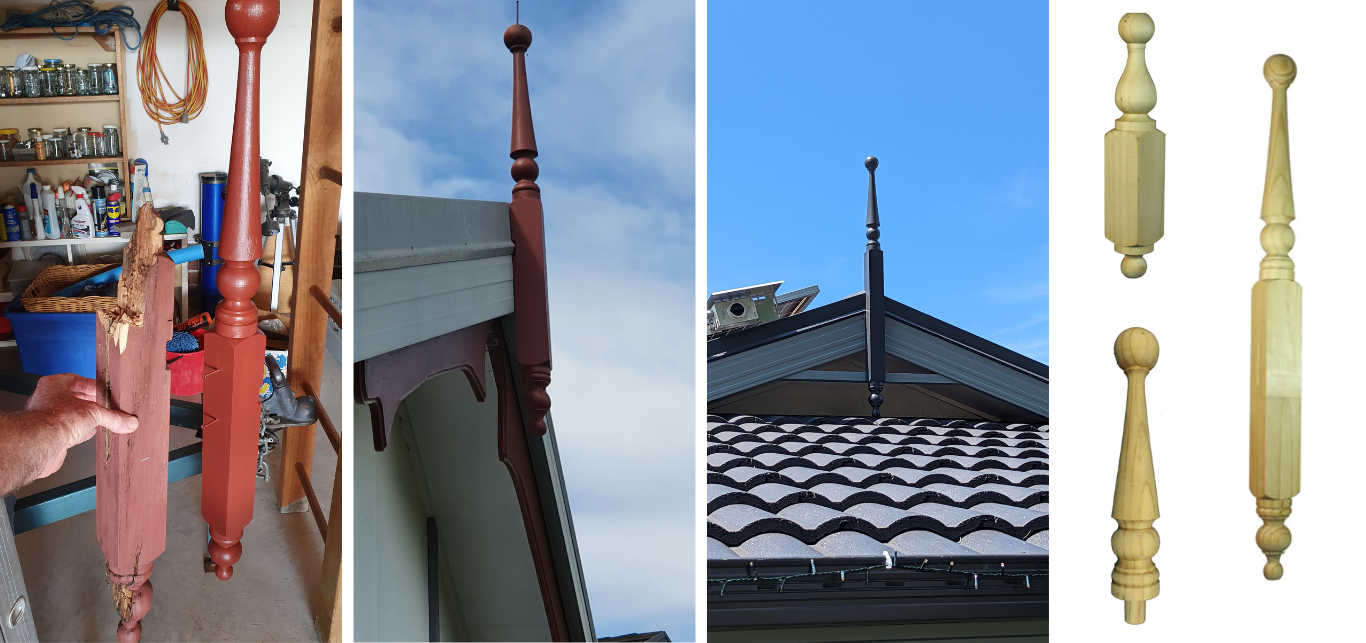 How To Install or Replace Roof Finials and Gable Spires
