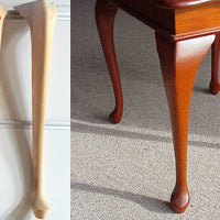8 Different Sizes of Cabriole Legs to Choose From