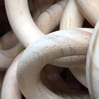 Timber Curtain Rod Rings