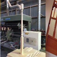 Turned Timber Balusters For Stairs