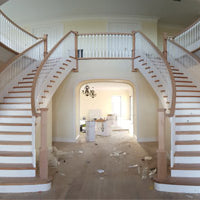 Turned Timber Baluster For A Grand Staircase