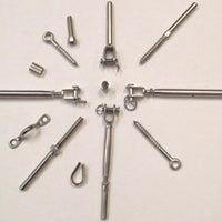 Wire Balustrade Fittings On Show