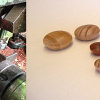 Cover Buttons In Different Timbers and Sizes