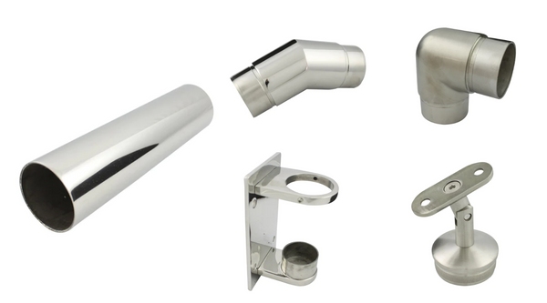 38.1mm Round Stainless Steel Tube & Fittings
