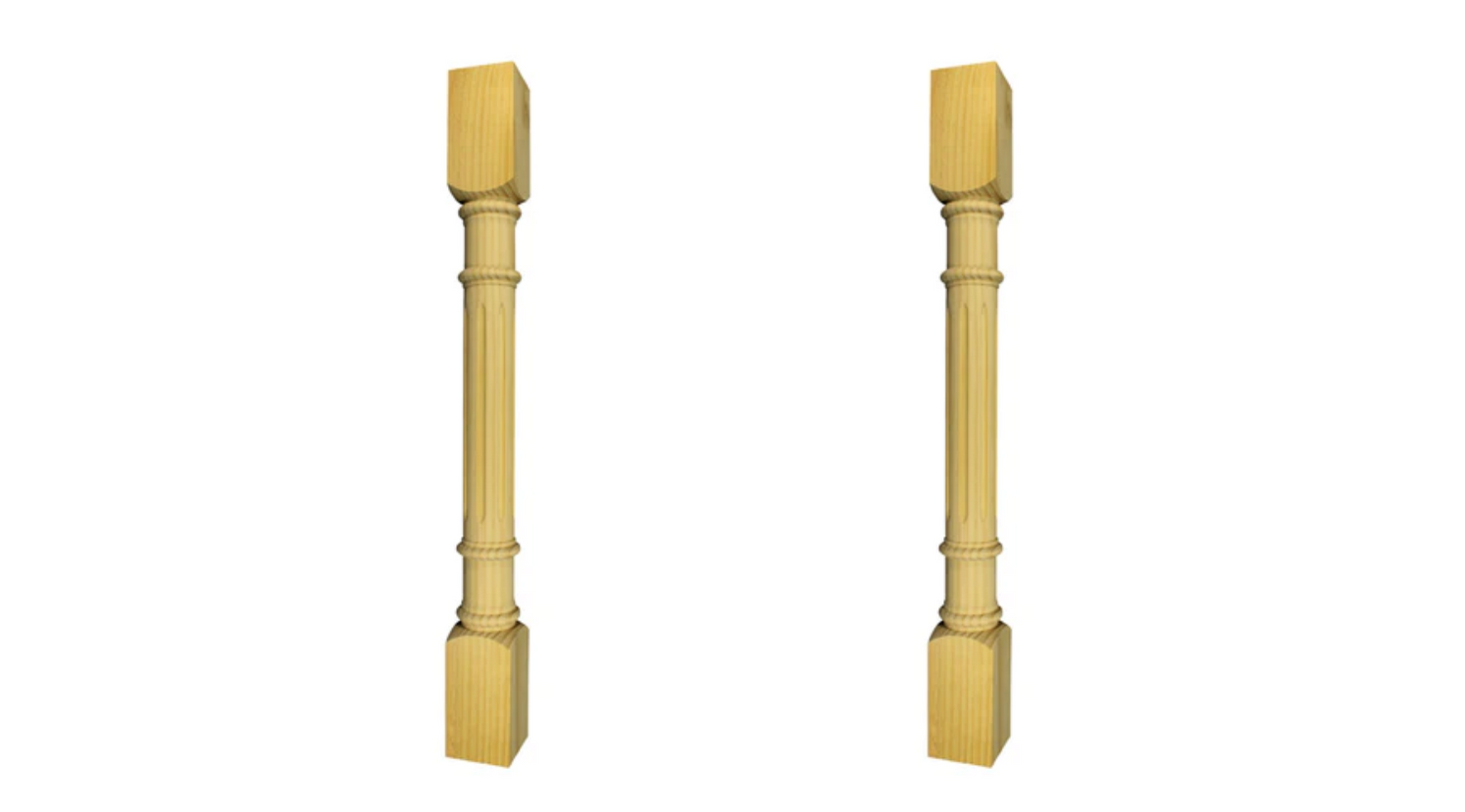 Custom Turned Table Columns — Hammersmith