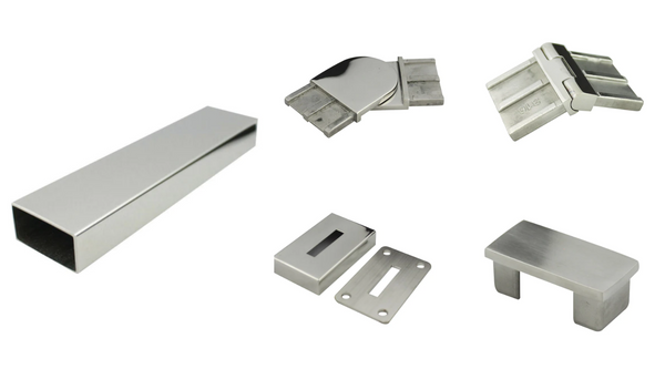Rectangle Stainless Steel Tube & Fittings