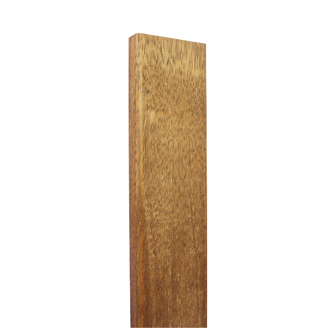"Square" Fence Picket in Hardwood/Merbau - Various Lengths