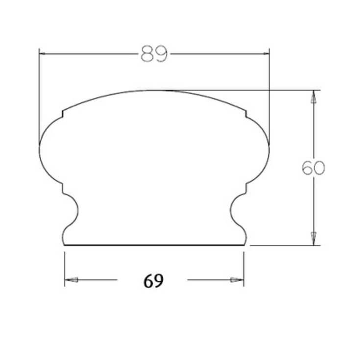 Prestige Handrail (Pine) - Bulk Buy / Random Lengths