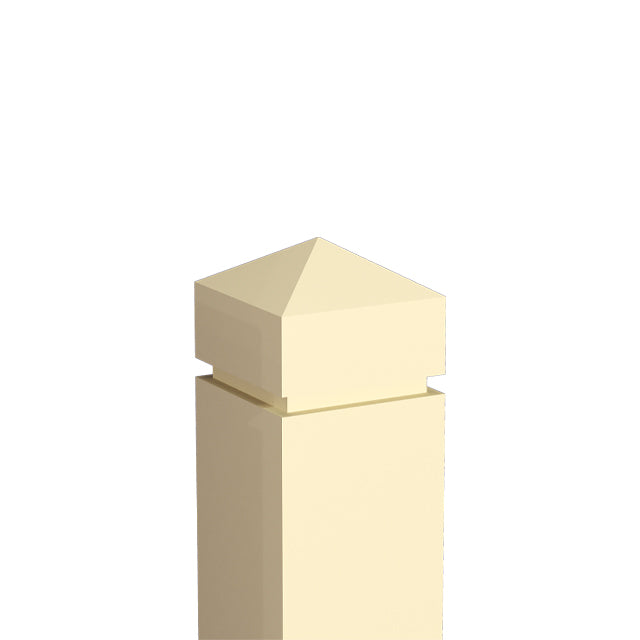 Pointed Fence Post Capital for 112sq Post