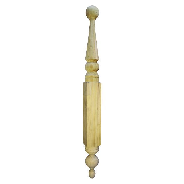 Turned "Morphett" Roof Finials 1060x90sq