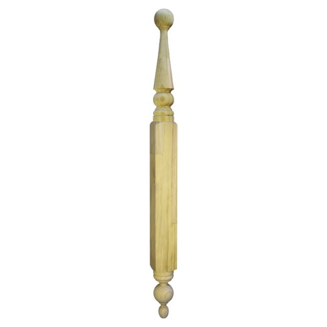Turned "Morphett" Roof Finials 1360x90sq