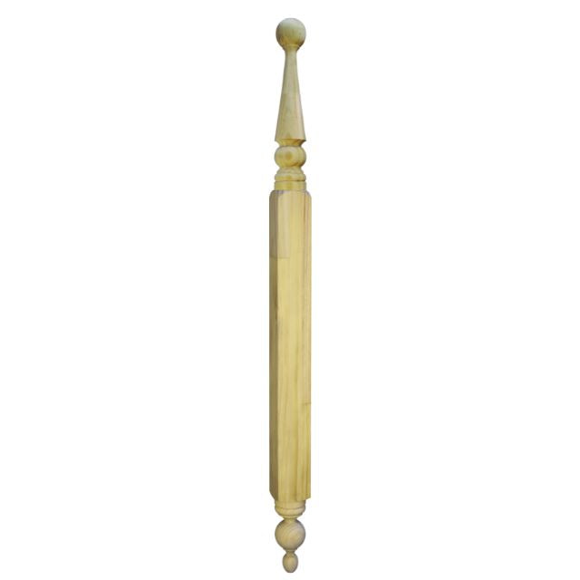 Turned "Morphett" Roof Finials 1660x90sq