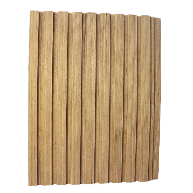 75mm "Forest" Timber Wall Panelling in Blackbutt (Quarter Sawn)