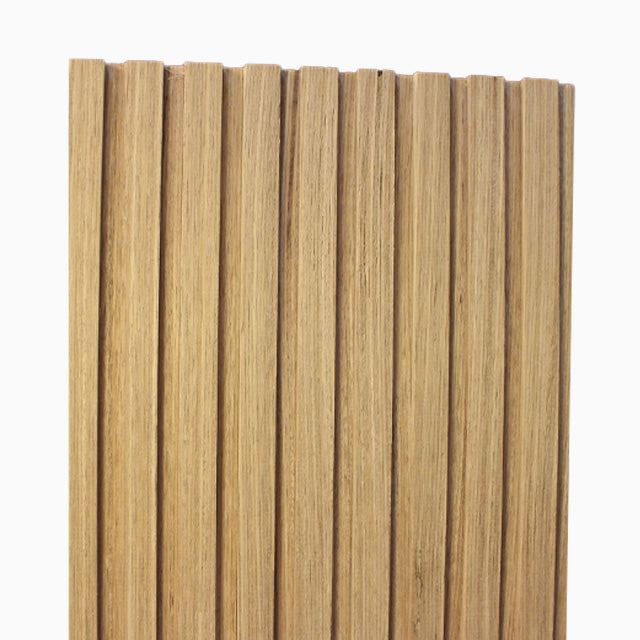 75mm "Forest" Timber Wall Panelling in Blackbutt (Quarter Sawn)