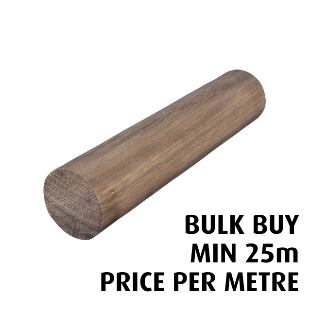 13mm diameter Dowel (Spotted Gum) - Bulk Buy / Random Lengths