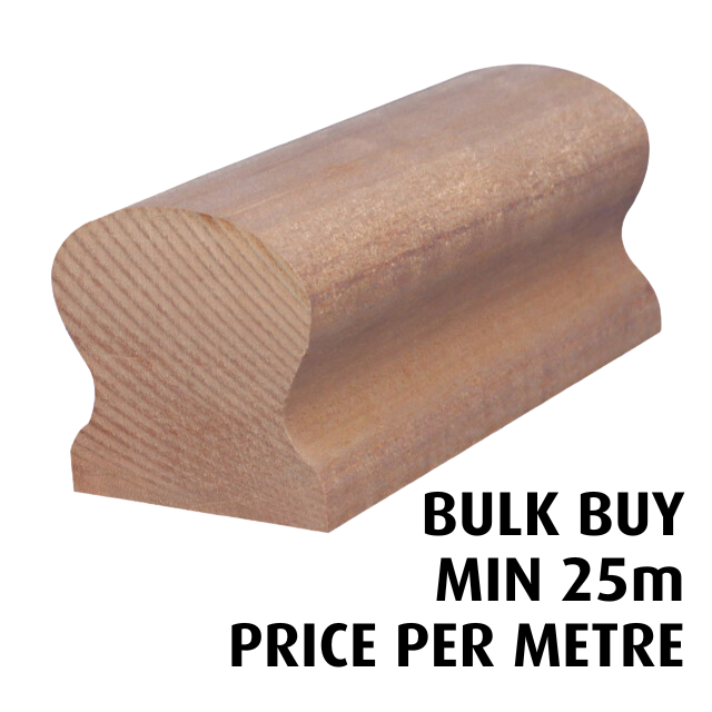 Heritage Handrail (Meranti) - Bulk Buy / Random Lengths