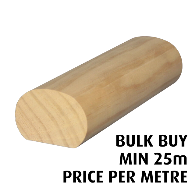 Mono Handrail (Pine) - Bulk Buy / Random Lengths