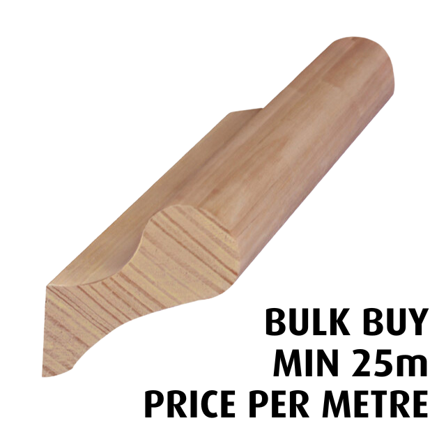 Pigs Ear Handrail (Vic Ash) - Bulk Buy / Random Lengths