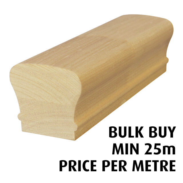 California Handrail (Pine) - Bulk Buy / Random Lengths