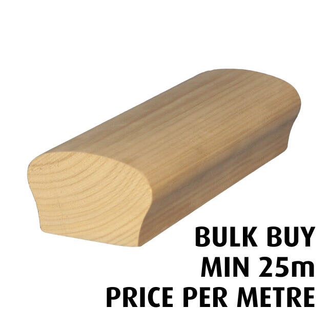 Victorian Handrail (Pine) - Bulk Buy / Random Lengths