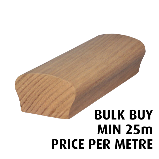 Victorian Handrail (Vic Ash) - Bulk Buy / Random Lengths