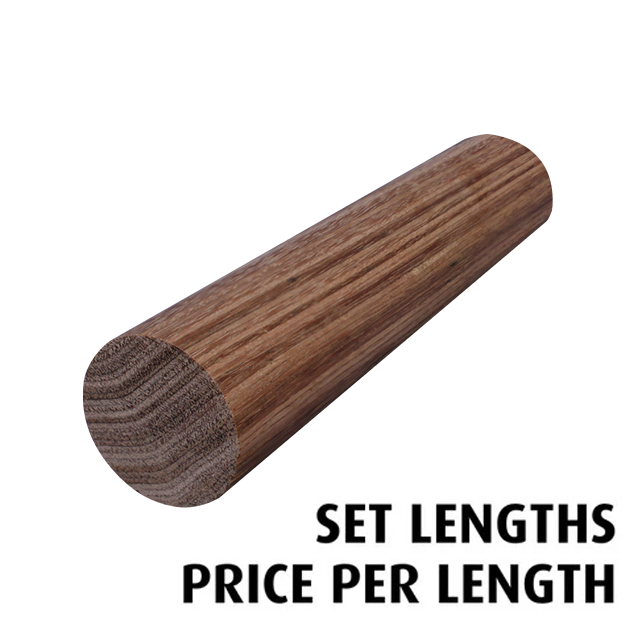 Ezirail 50mm diameter Handrails (Spotted Gum EWP) - Set Lengths
